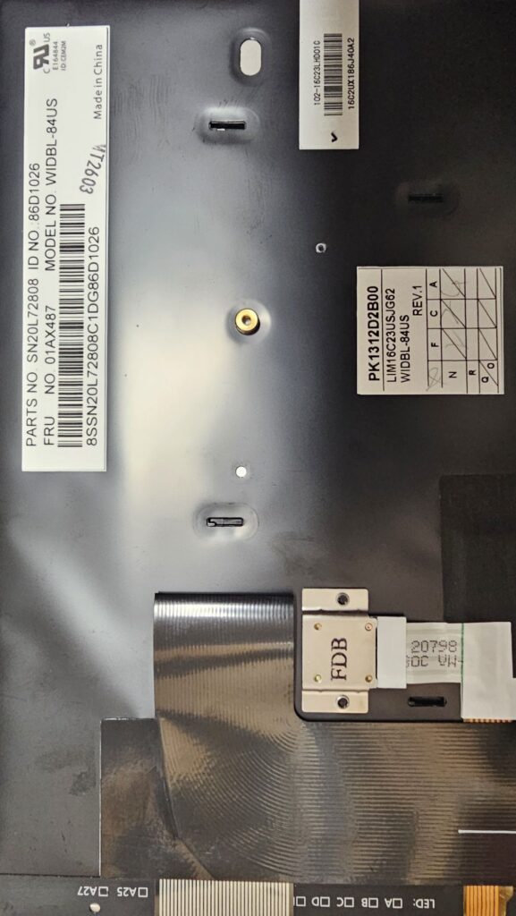 LENOVO FRU 01AX487